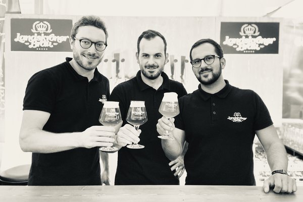 Raphael Stöckli, Dominik Neff und Luca Siciliano (v.l.n.r.)
